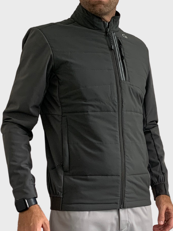 Golf Performance Outerwear Hybrid Jacket Galway Bay Apparel LLC Galway Bay Apparel, LLC