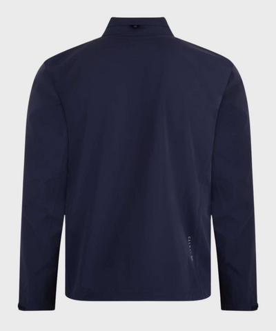 Clifden Golf Rain Jacket in Navy, back view