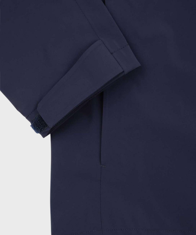 Adjustable Velcro cuff closure detail on the Clifden jacket