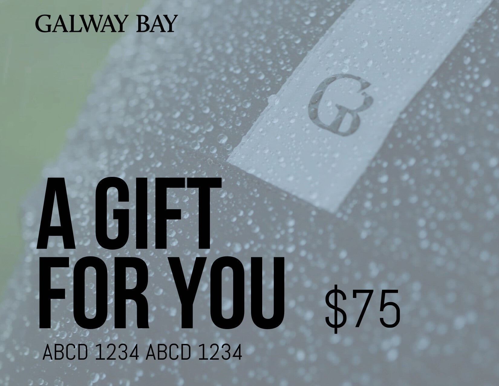 Modern Gift Card | Galway Bay Gift Card | Galway Bay Apparel, LLC