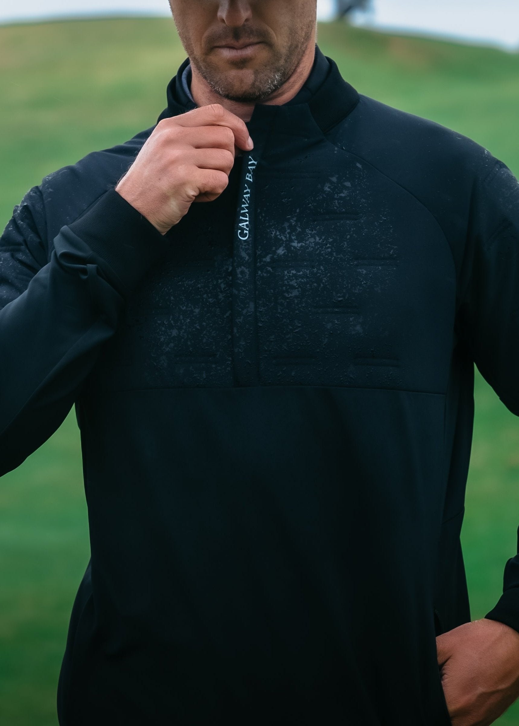 Men's Foyle Golf Midlayer | Galway Bay Hybrid Pullover