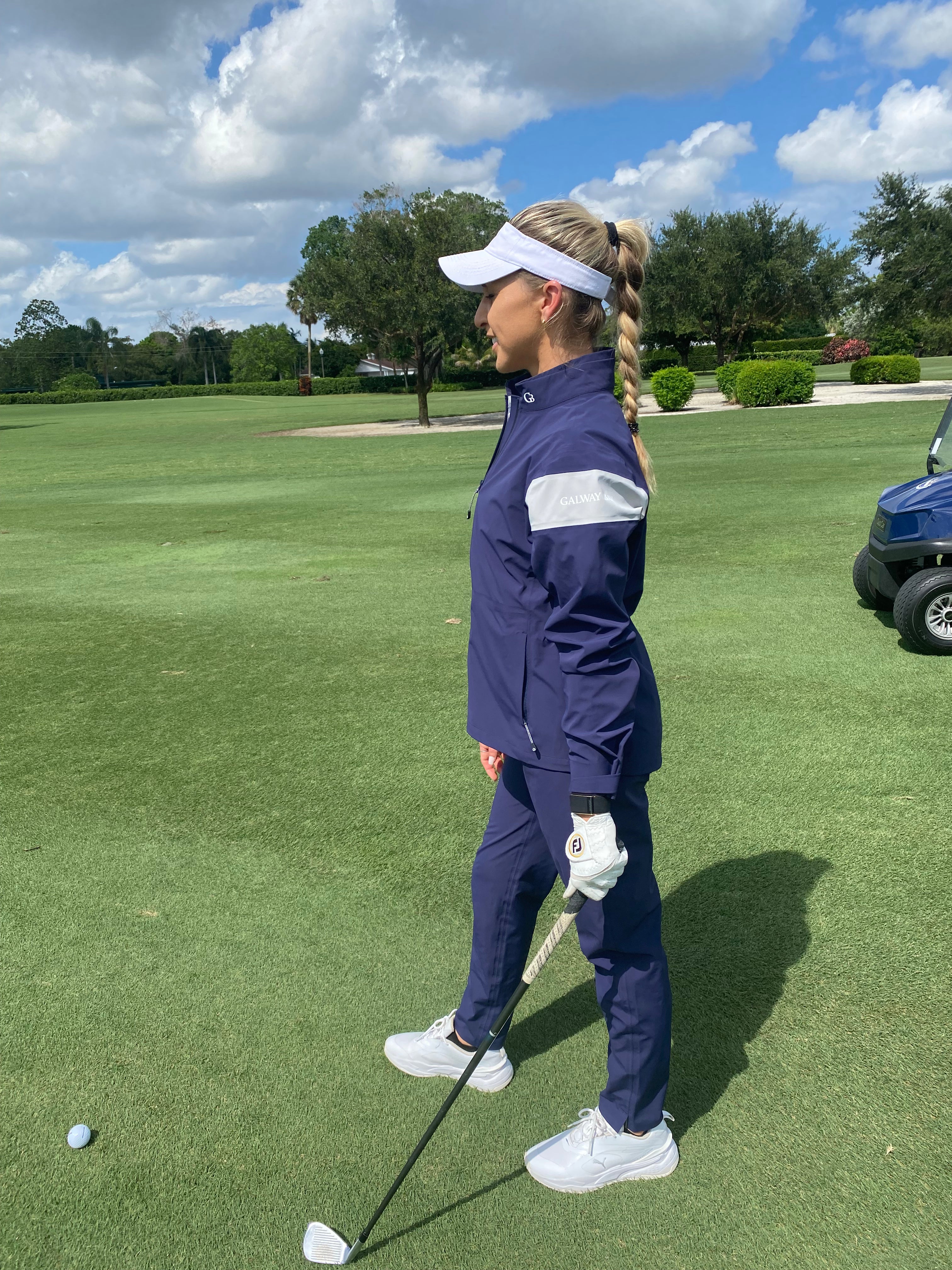 ladies rain gear Women's Golf Rain Jacket | Nore Golf Rain Jacket