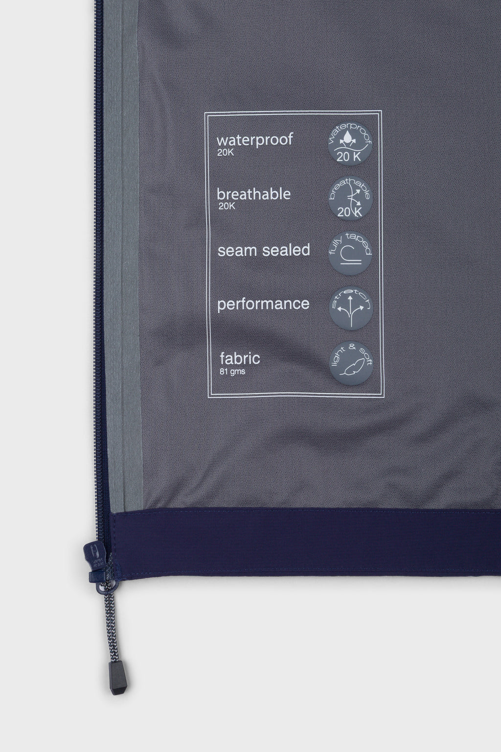 Erris Short Sleeve Rain Jacket