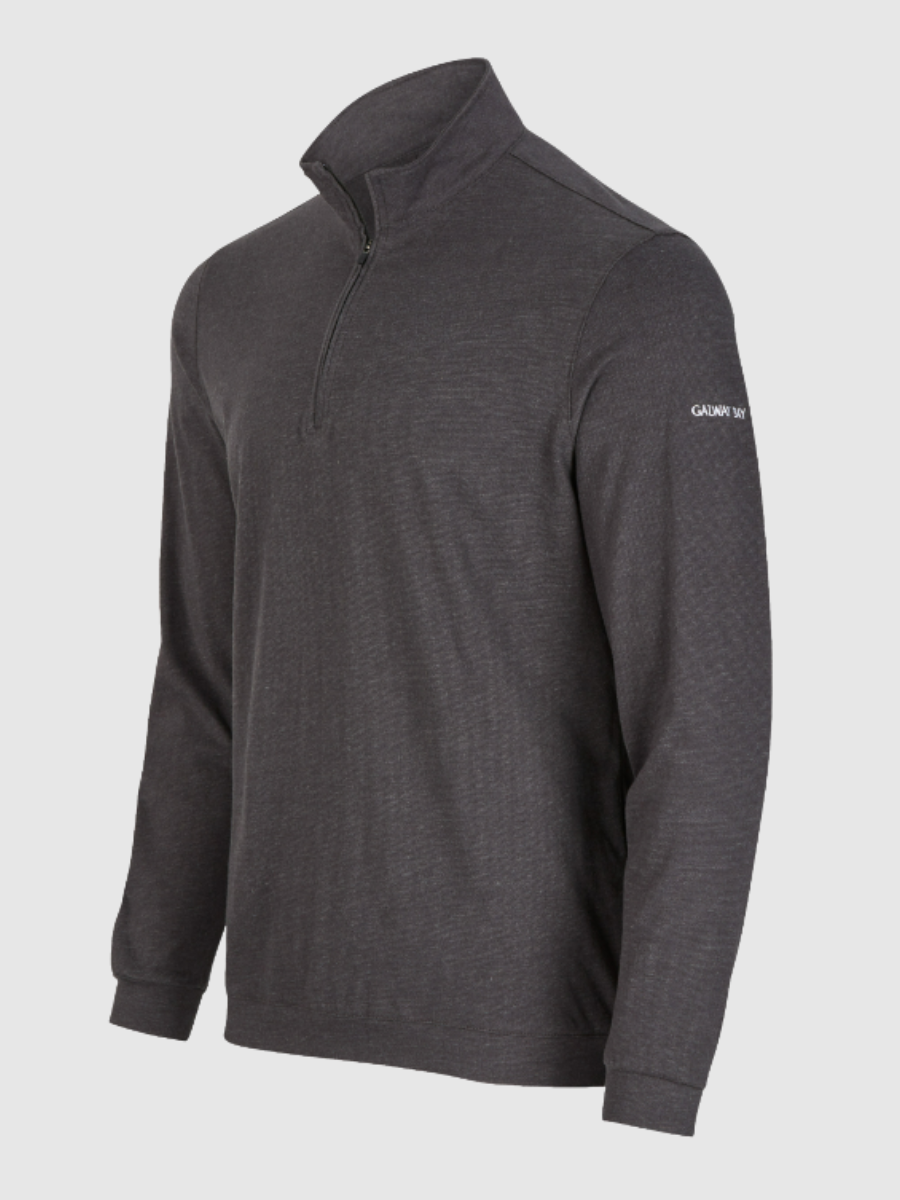 The side of layering Quarter Zip